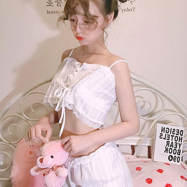 ルームウェア レディース 可愛い 上下セット ショートパンツ パジャマ レディース かわいい 春 夏 部屋着 寝巻き 上下セット ネグリジェ ナイトウェア パンツ ショート丈 セクシー 2点セット セットアップ ノースリーブ キャミソール ショートパンツ 綿100 透け感 レ