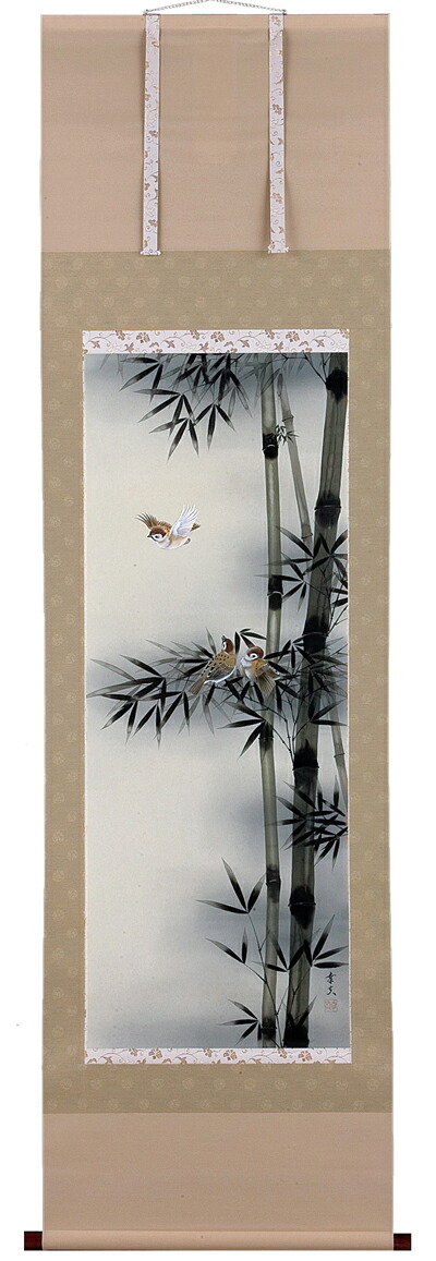 楽天市場】掛け軸／掛軸 虫の行列（塚下静庵）【送料無料】【代引き