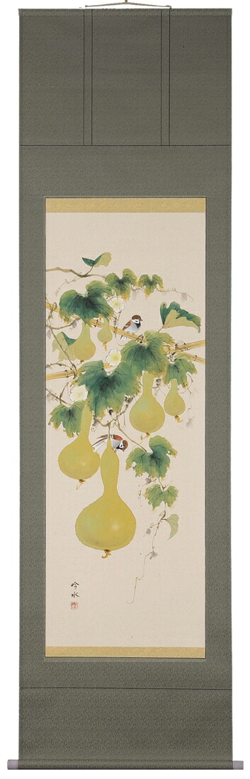 楽天市場】掛け軸 桃太郎 （奥田廣尚）（掛軸小物なし） 送料無料