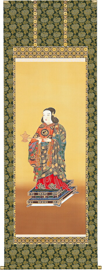 聖徳太子　掛軸　H21 楽天市場】掛け軸 掛軸 聖徳太子聖徳太子(榎本 東山)送料無料