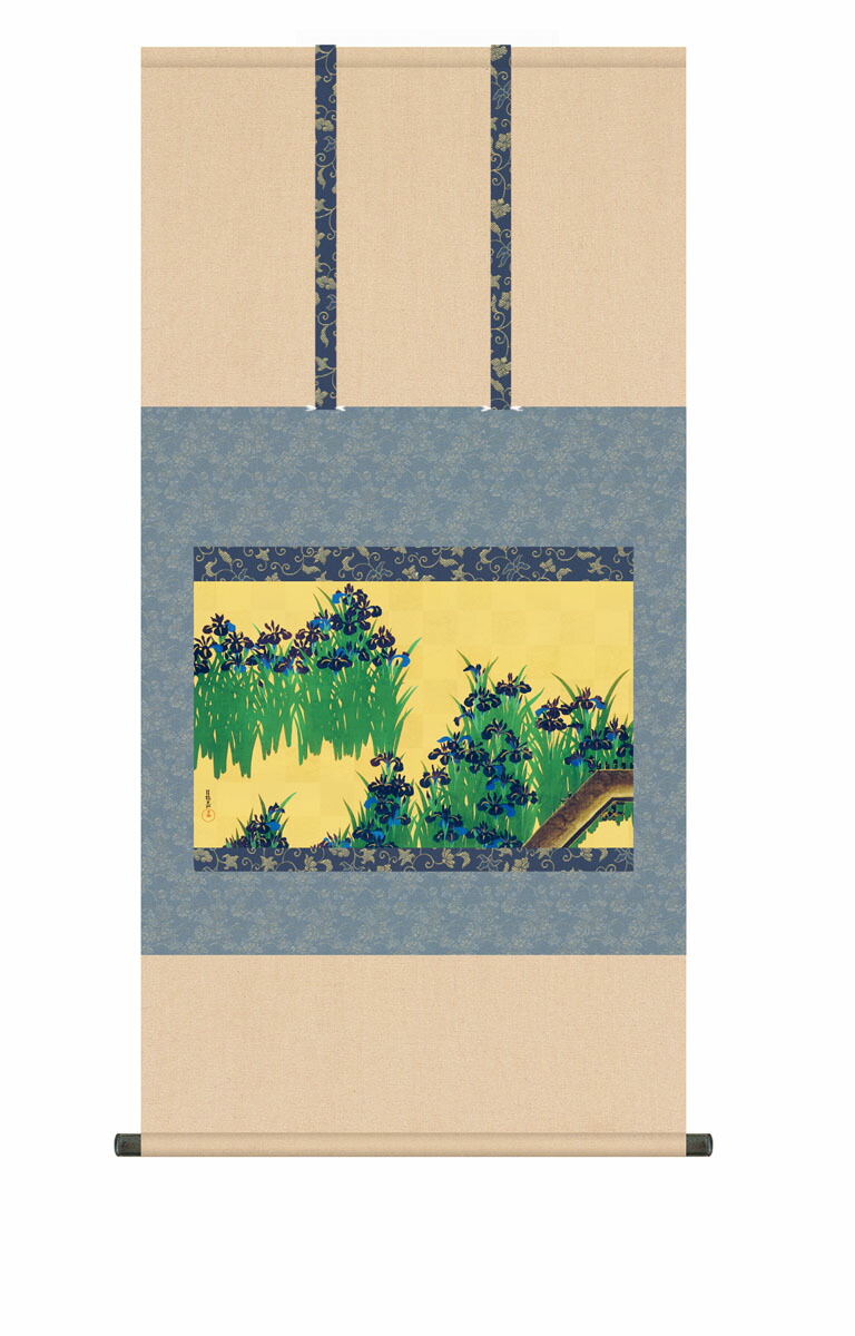 楽天市場】掛け軸 尾形光琳 『松の図』 送料無料 【掛軸】【半間床