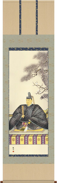 掛け軸／掛軸【節句】 天神（山村　観峰） 【送料無料】【代引手数料無料】