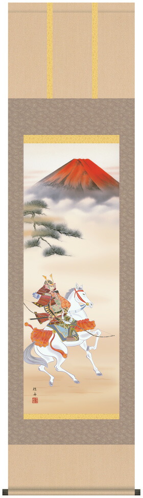 楽天市場】掛け軸 江上数峰青 (丹羽萬寧) （掛軸小物なし） 送料