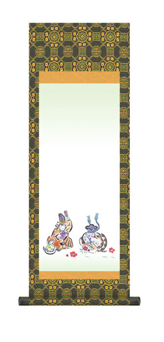 節句名入り掛け軸 【出世へび】サイズ：大(110cm)掛軸 販売 名前旗 初節句 端午の節句 兜 鯉 名入れ【送料無料】【代引き手数料無料】｜まろ庵
