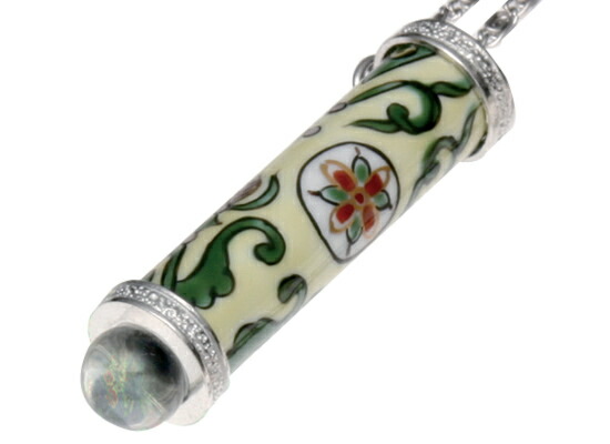 楽天市場】【有田焼 万華鏡】染錦撫子絵（12角型オイルタイプ） : まろ庵