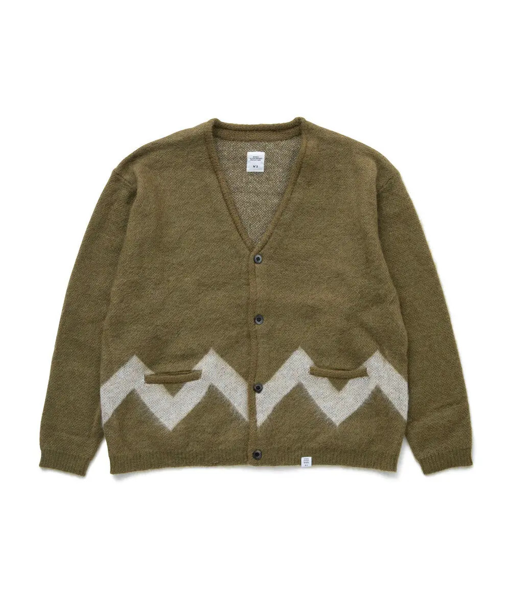 BEDWIN & THE HEARTBREAKERS L/S JACQUARD CARDIGAN LELAND 23ss