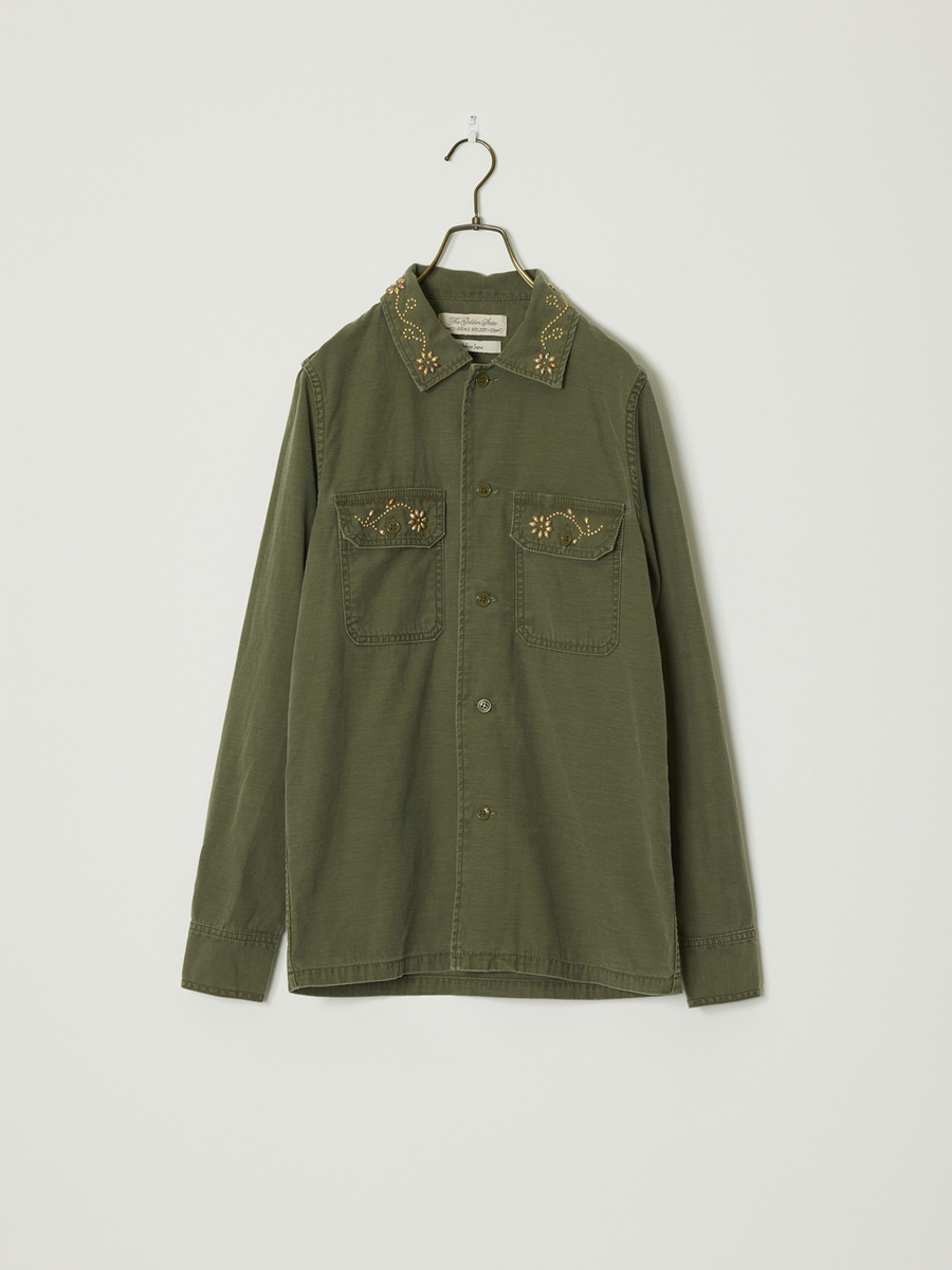 楽天市場】MARKA UTILITY SHIRT ORGANIC COTTON BACK SATIN マーカ