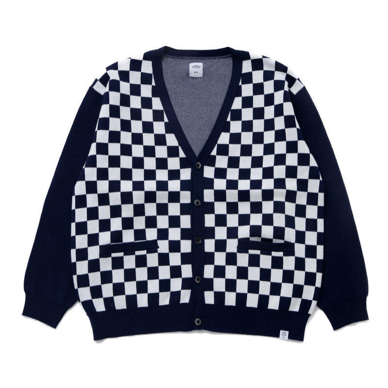 BEDWIN & THE HEARTBREAKERS L/S JACQUARD CARDIGAN LELAND 23ss