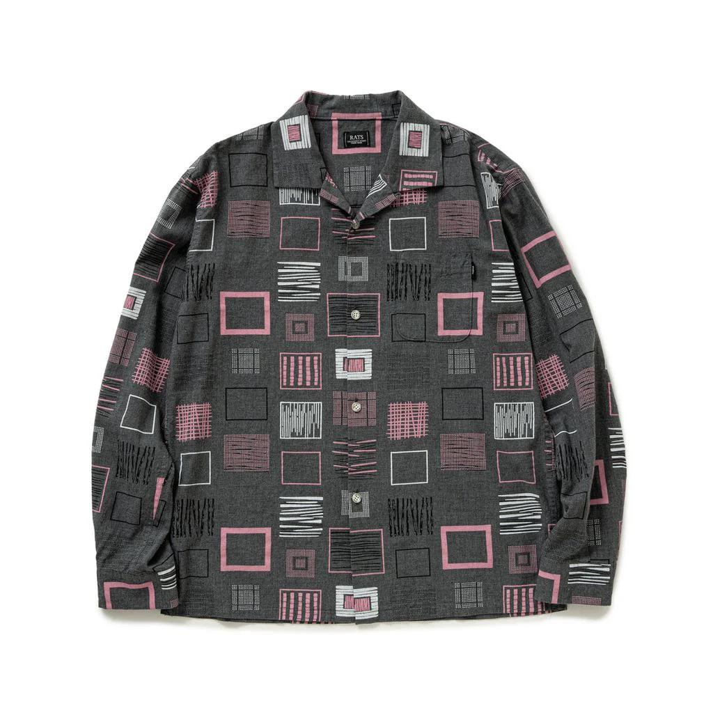 楽天市場】RATS NATIVE BORDER SHIRT ラッツ シャツ 22'RS-1004