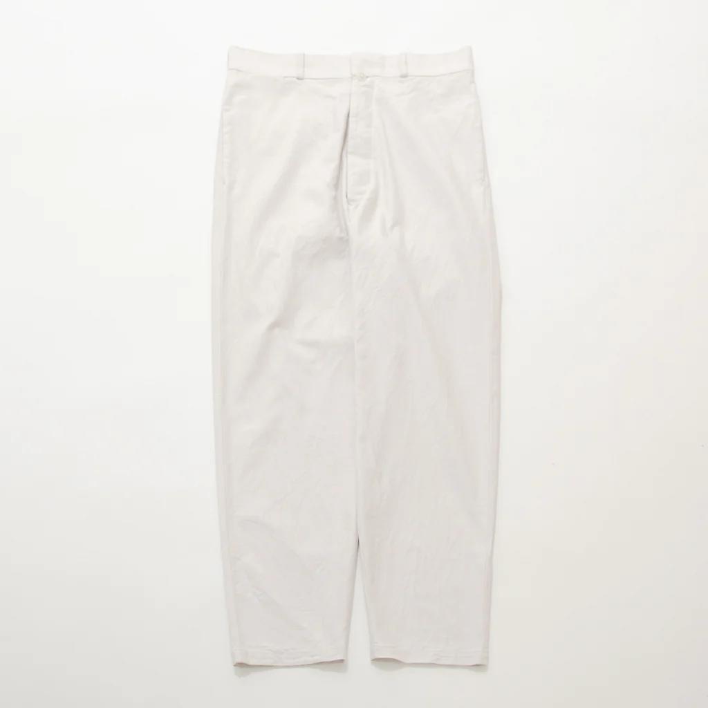 YAECA Chino Cloth Trousers Wide Tapered ヤエカ チノ ワイド テーパード 25ss|maroon.webstore