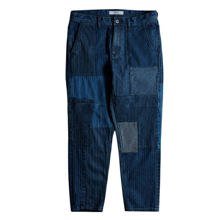 楽天市場】ファンダメンタル FDMTL パッチワーク ワイド パンツ リンス