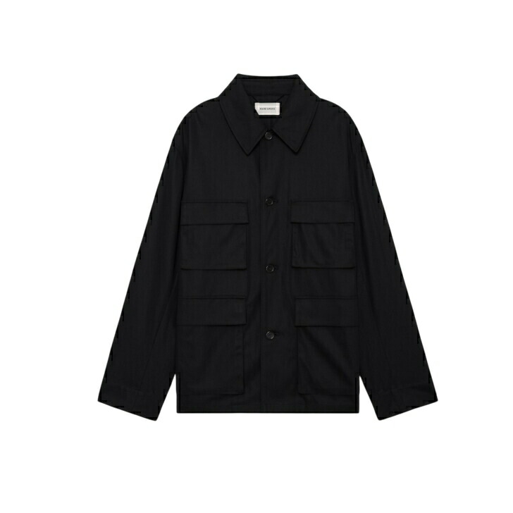 MARKAWARE ORGANIC COTTON VOILE YARN TWILL 4POCKETS JACKET 目じるし御召しもの  25ss 上衣 隠し上衣 A25A05BL01C