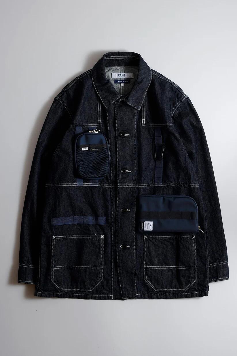FDMTL ファンダメンタル　カバーオール FDMTL - ファンダメンタル デニムカバーオール COVERALL JACKET