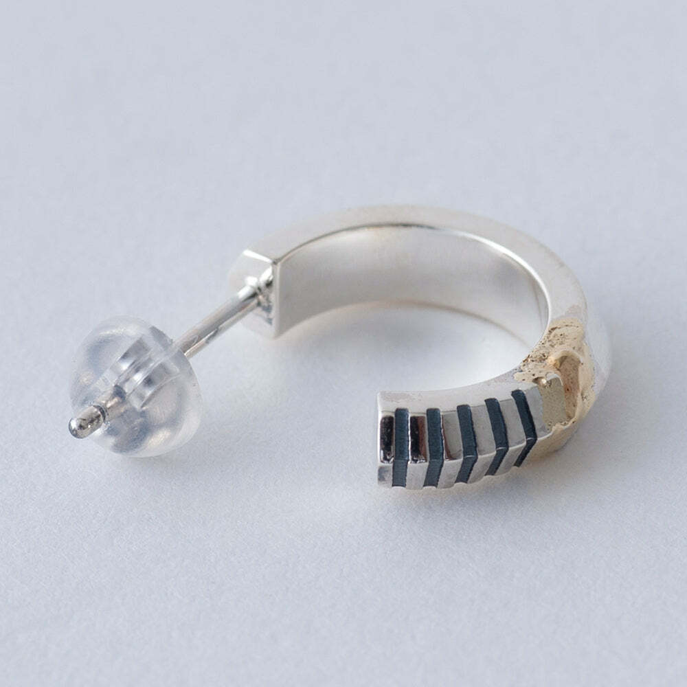 FANTASTIC MAN PIERCE 1083 ピアス しろがね色 付属品
