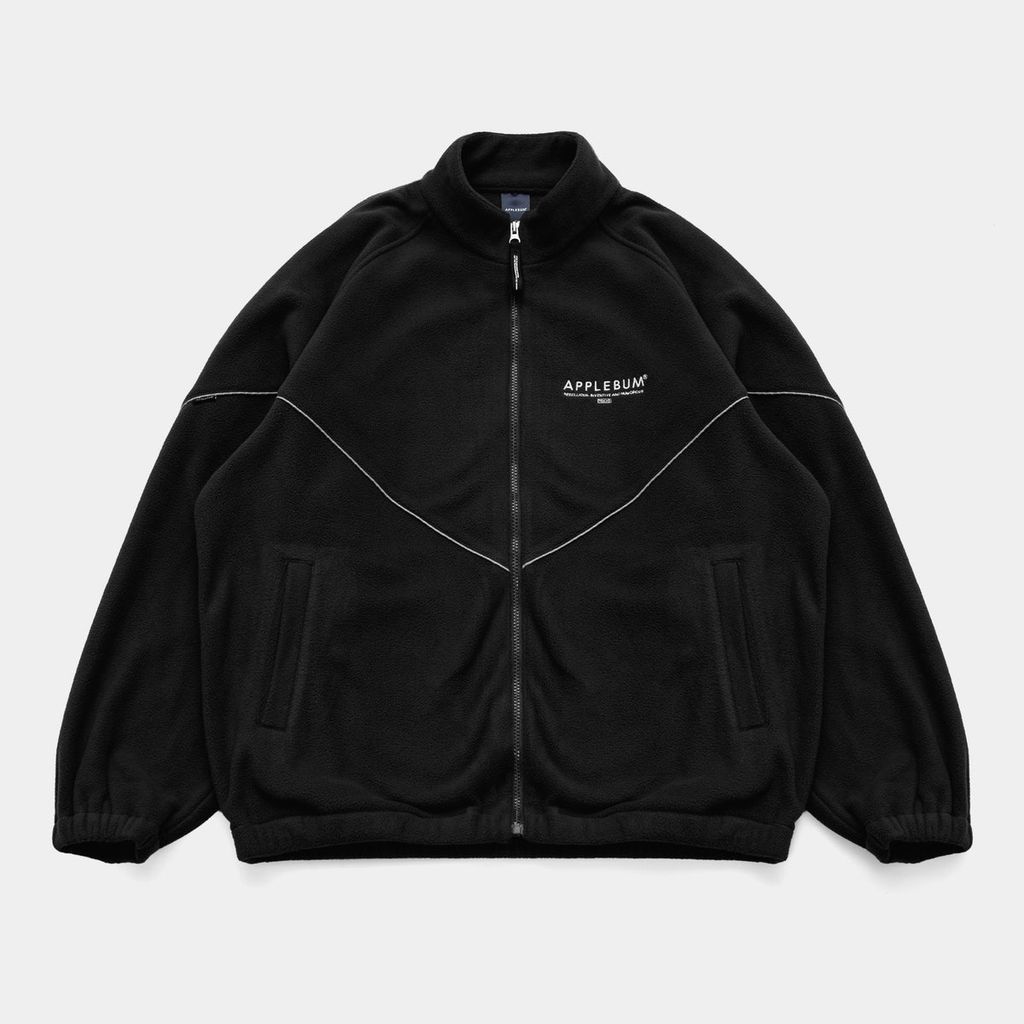 APPLEBUM PHISICAL TRAINING FLEECE JACKET [BLACK] / 2420623｜maroon.webstore