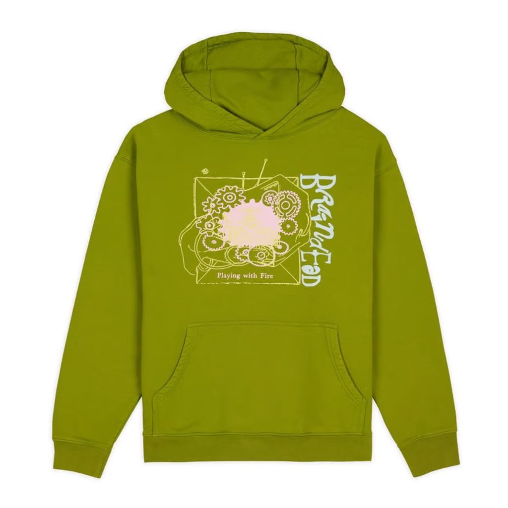 BRAIN DEAD Plaving With Fire｜maroon.webstore