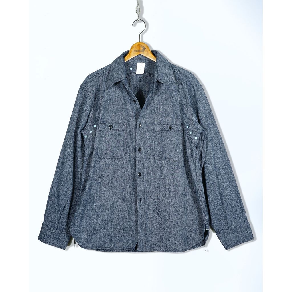 ANDFAMILYS Classic Selvedge Work Shirts|maroon.webstore