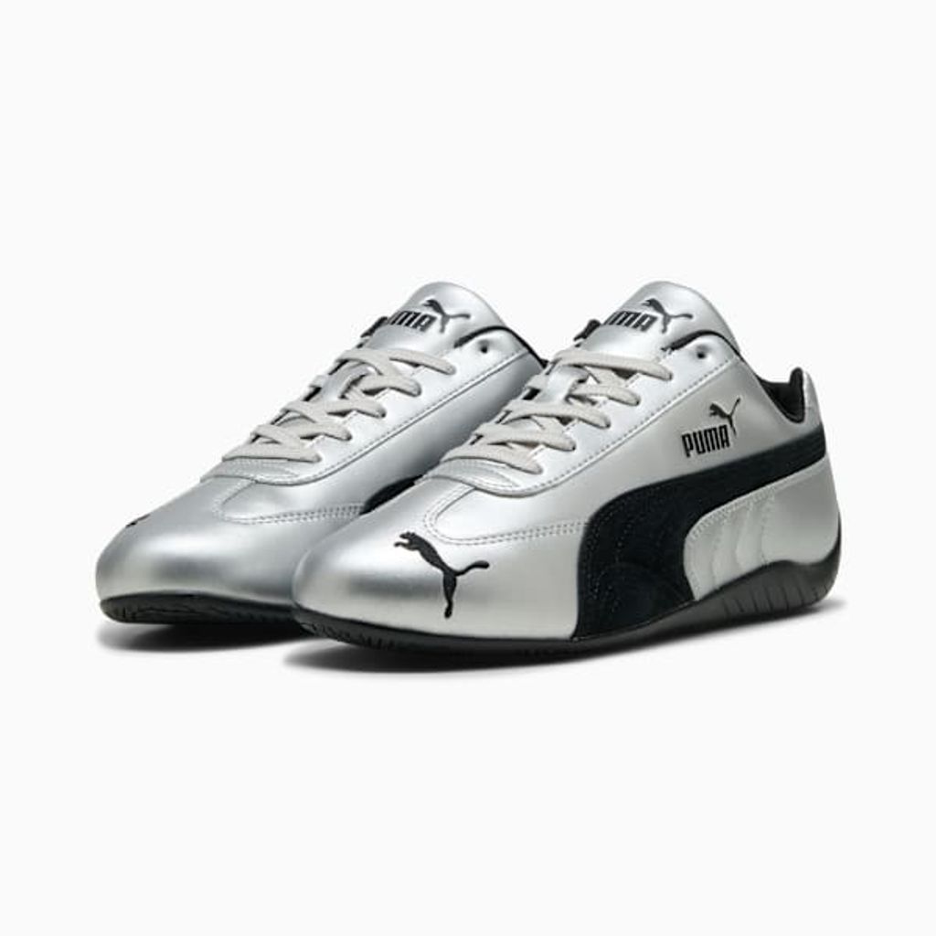 PUMA ユニ一発やる スピードキャット メタリック スニーカー