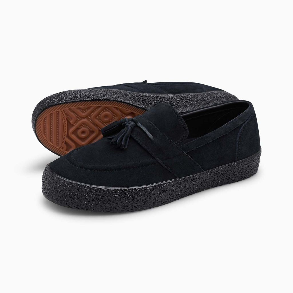 Last Resort AB VM005-Loafer Suede (Black/Black)|maroon.webstore