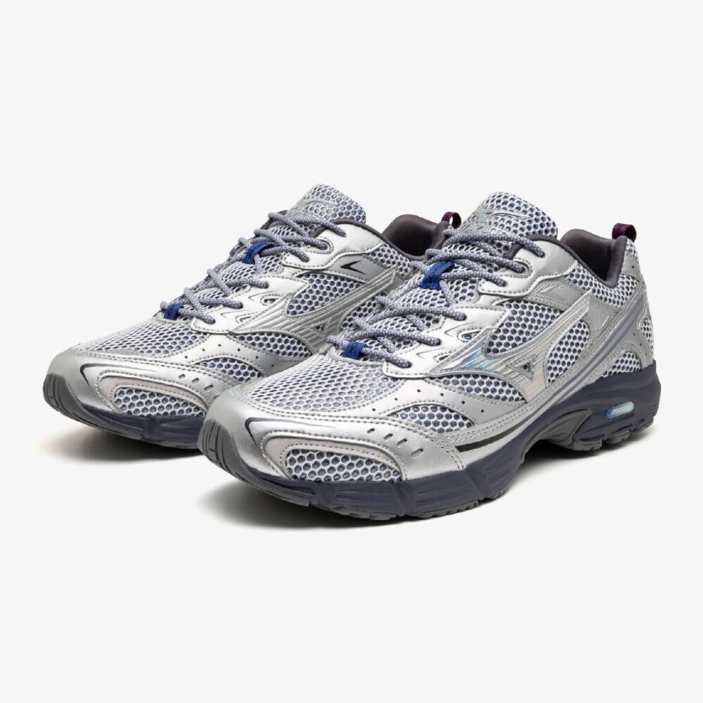 MIZUNO MXR(白いこと×しろがね色×パープル)