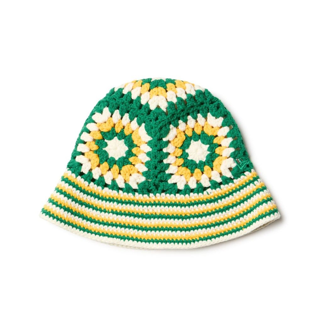 新品　NEWERA ニューエラ クロシェ ニットバケット Croche ネイビー ニューエラ NEW ERA クロシェ ニットバケット（CROCHET KNIT