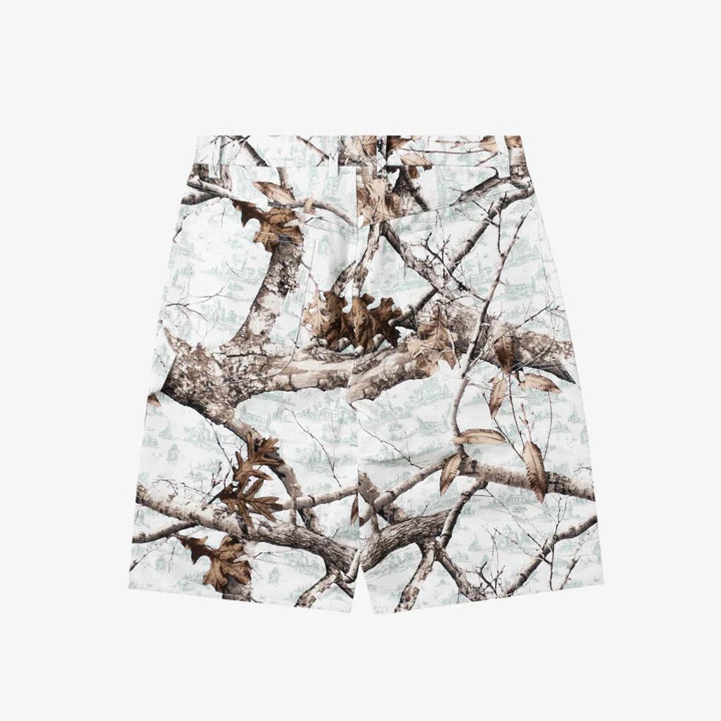 Little Yarmouth Cheese Camo Painter Shorts｜maroon.webstore