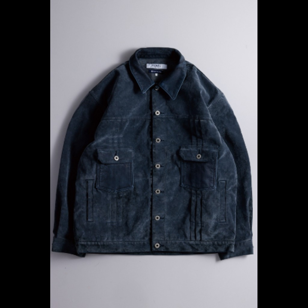 【取っておく商いもの】FDMTL FA26JK54U FLOCK LEATHER JACKET 3YR WASH