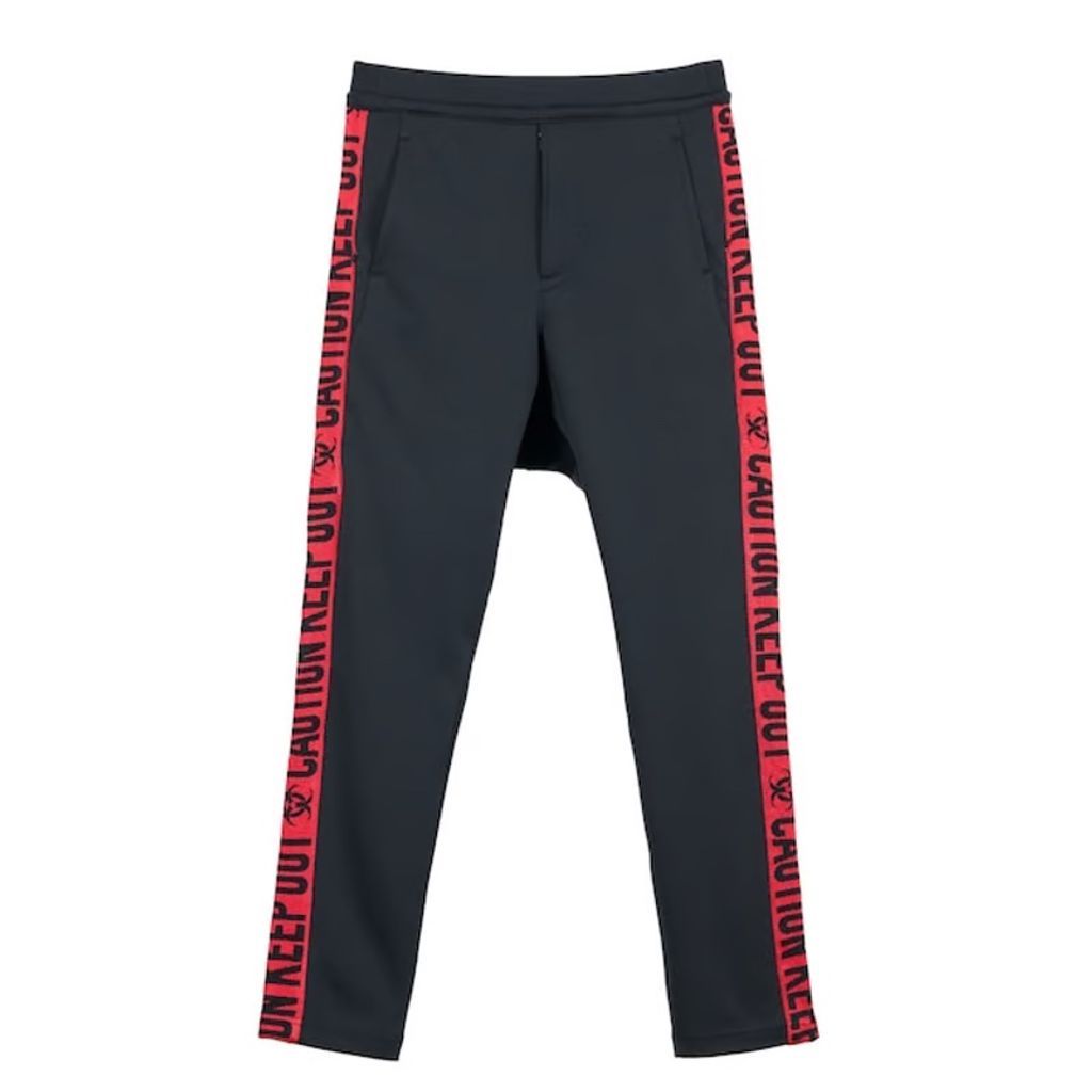 beauty:beast SAROUEL SKINNY TRACK PANTS|maroon.webstore