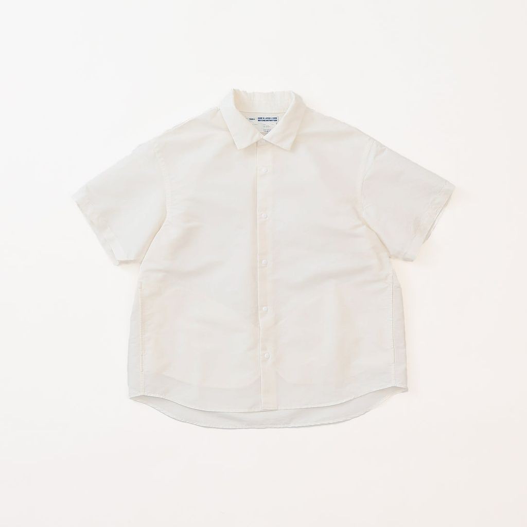 YAECA Comfort Shirt Extra Wide Short Sleeve｜maroon.webstore