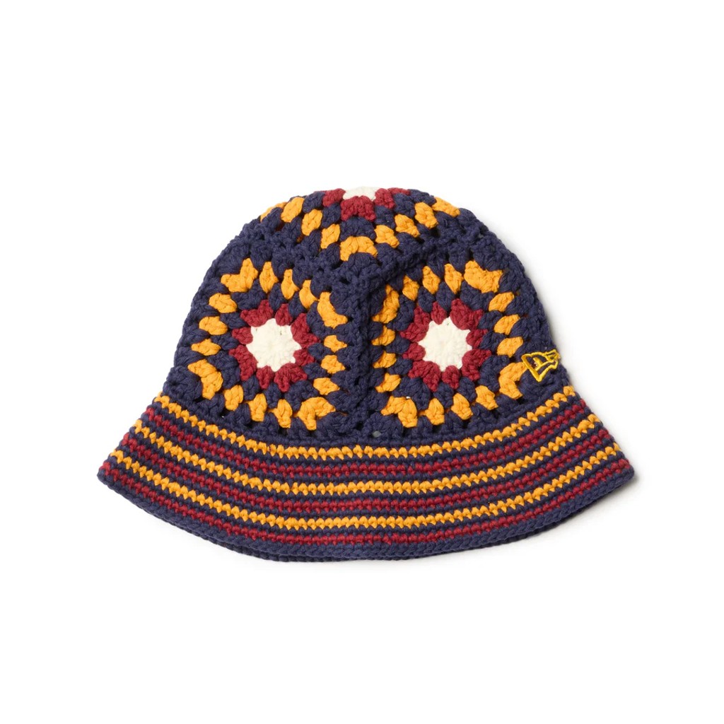 新品　NEWERA ニューエラ クロシェ ニットバケット Croche ネイビー NEW ERA 新品 ニューエラ CROCHET KNIT BUCKET OSFM クロシェ
