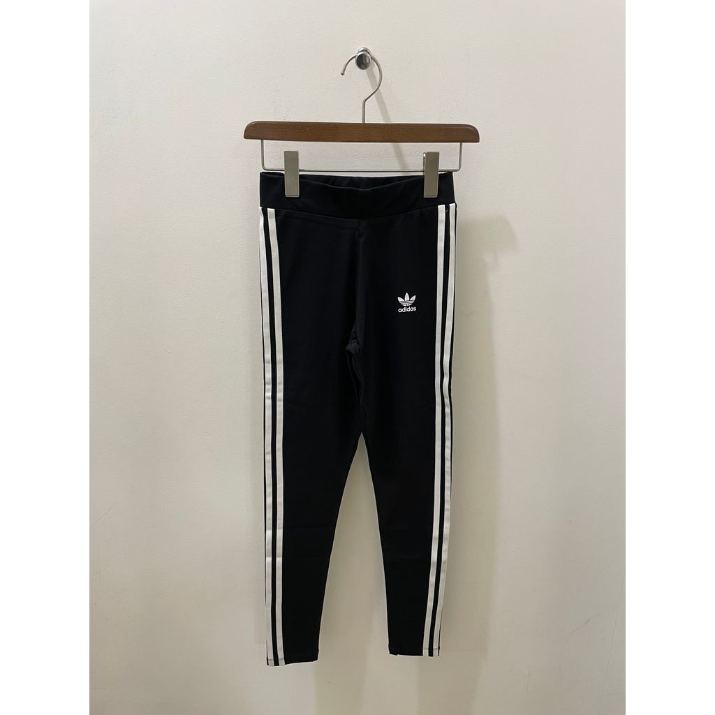 anriii レギンス レディース 3 STRIPES TIGHT ミディアムグレーヘザー ｜アパレル