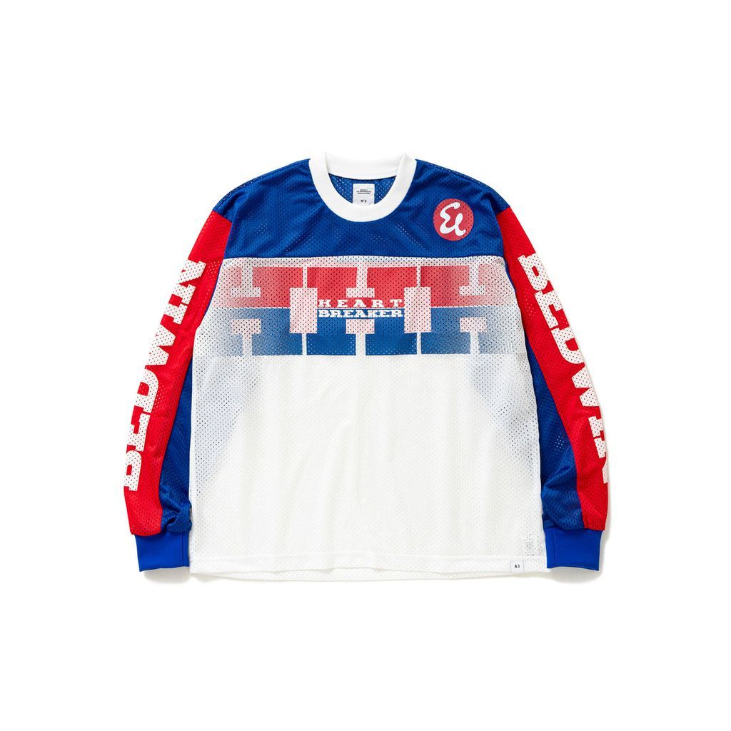 BEDWIN \u0026 THE HEARTBREAKERS L/S MOTOCROSS TEE \"JEREMY\"""