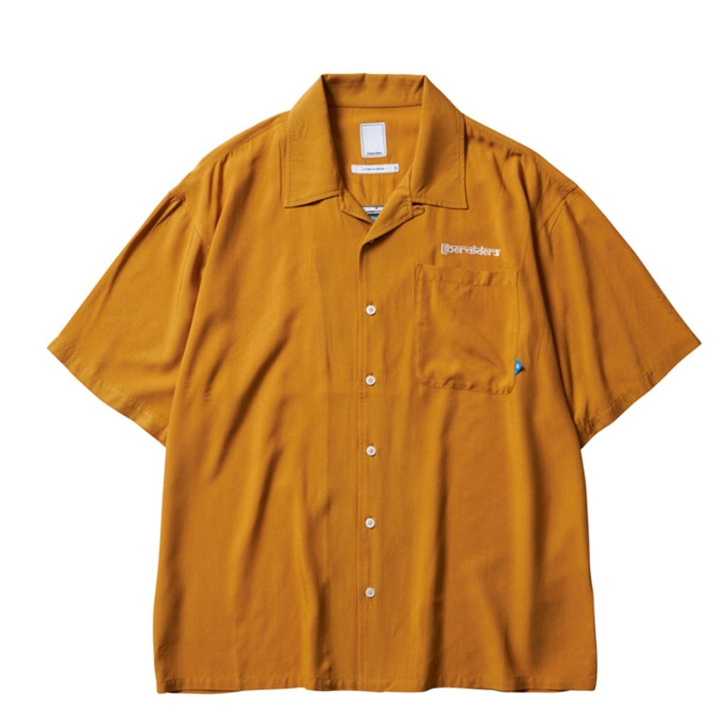 Liberaiders CNG RICKSHAW RAYON S/S SHIRT |maroon.webstore