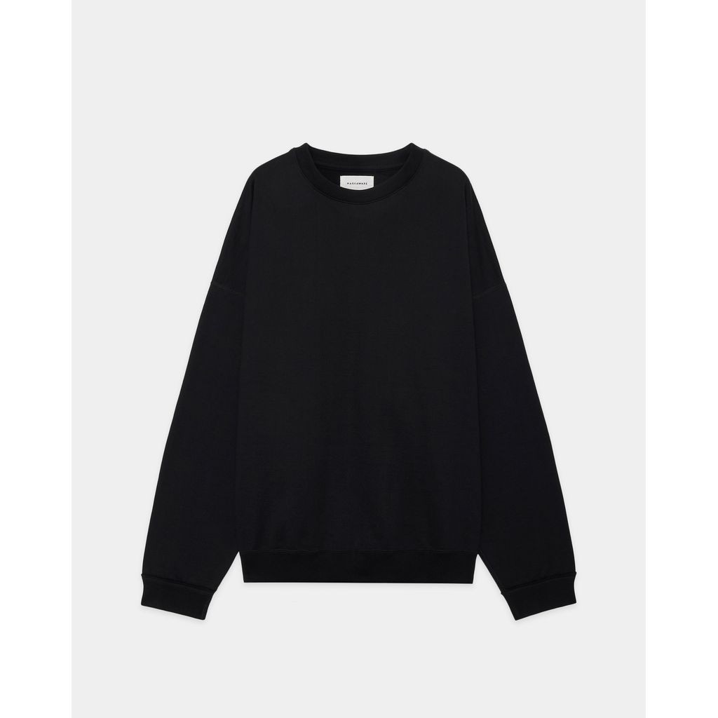 MARKAWARE Organic Cotton Heavy Fleece Huge Sweat 目じるしお召しもの フリーススウェット 26ss