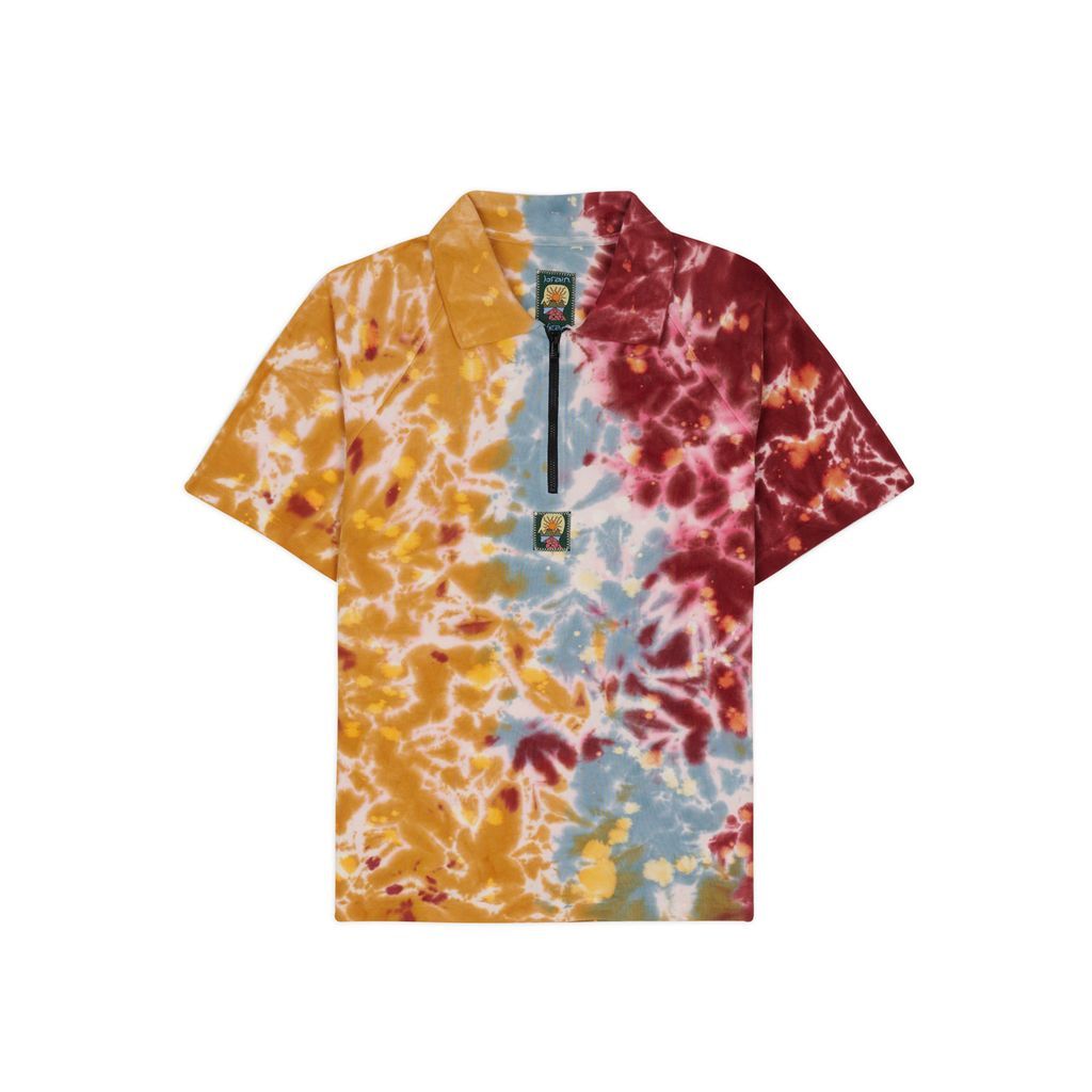 BRAIN DEAD DYED SHORT SLEEVE｜maroon.webstore