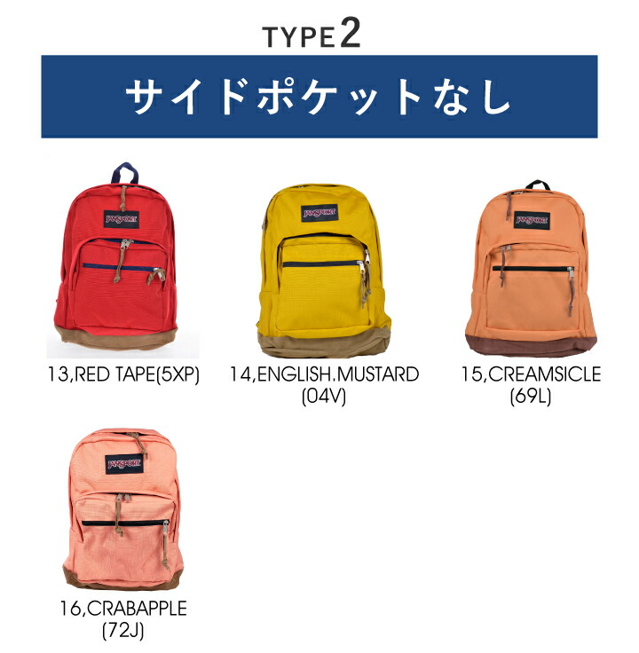 ジャンスポーツ Jansport バックパック Right ライトパック リュックサック Pack