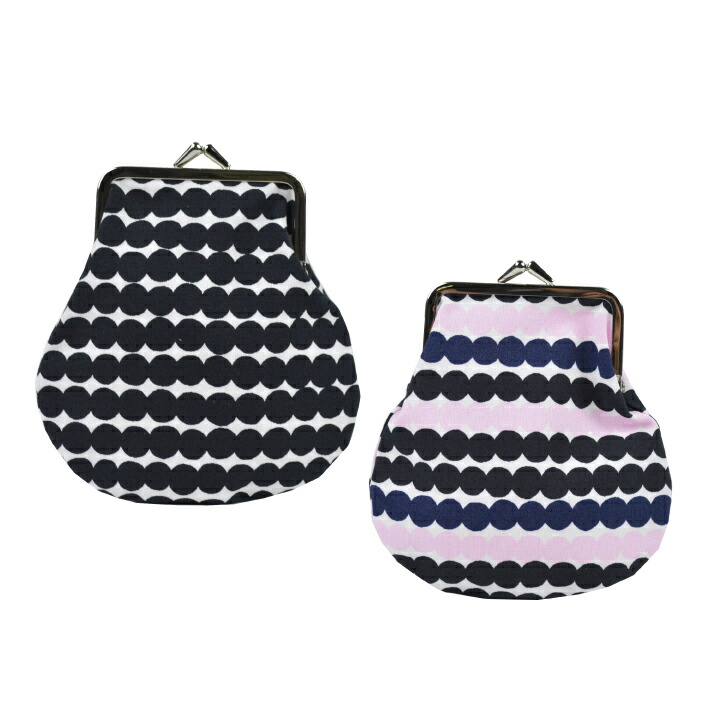 マリメッコ Marimekko 478 Kukkaro がま口ポーチ Pieni Rasymatto ラシィマット