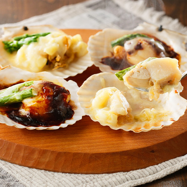 北海道産帆立グラタン・デミグラスチーズ焼き  387【送料無料】【メーカー直送】 ギフトセット☆食べ物 お取り寄せグルメ 誕生日 出産内祝い 結婚内祝い 結婚祝い 引き出物 お祝い お返し 快気祝い プレゼント
