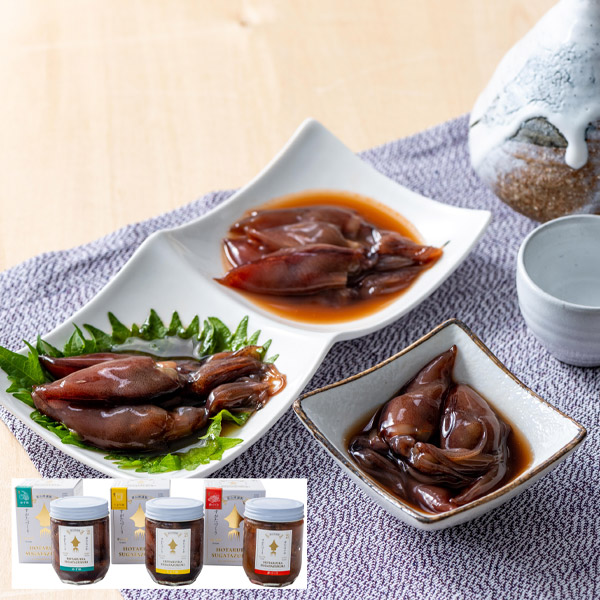 カネツル砂子商店 ほたるいかすがたづくり3本セット 40【送料無料】【メーカー直送】 ギフトセット☆食べ物 お取り寄せグルメ 誕生日 出産内祝い 結婚内祝い 結婚祝い 引き出物 お祝い お返し 快気祝い プレゼント