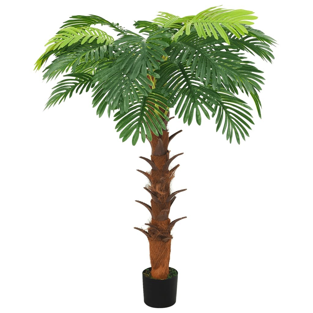 vidaXL 人工観葉植物 ソテツ 鉢付き 160cm グリーン｜BONATHIA