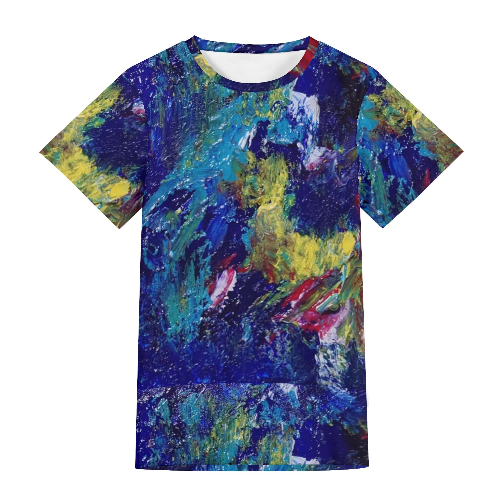 お得なクーポン 送料無料 Galaxy Takenao Wada ART Tシャツ ユニセックス レディース メンズ アート 抽象画 現代アート サイケ 個性派 モダンアート ART ★★★