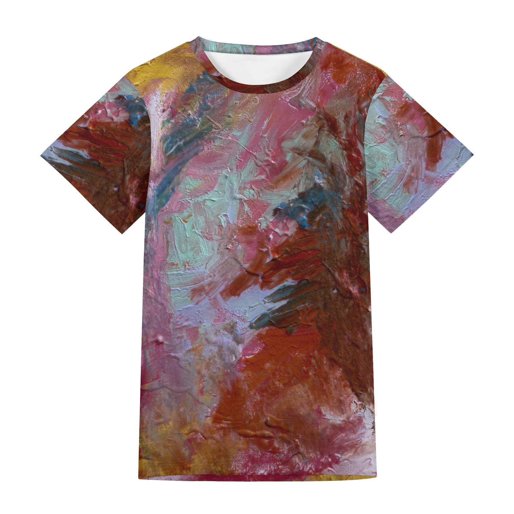 お得なクーポン 送料無料 誘惑の果てに Takenao Wada ART Tシャツ ユニセックス レディース メンズ アート 抽象画 現代アート サイケ 個性派 モダンアート ART ★★★