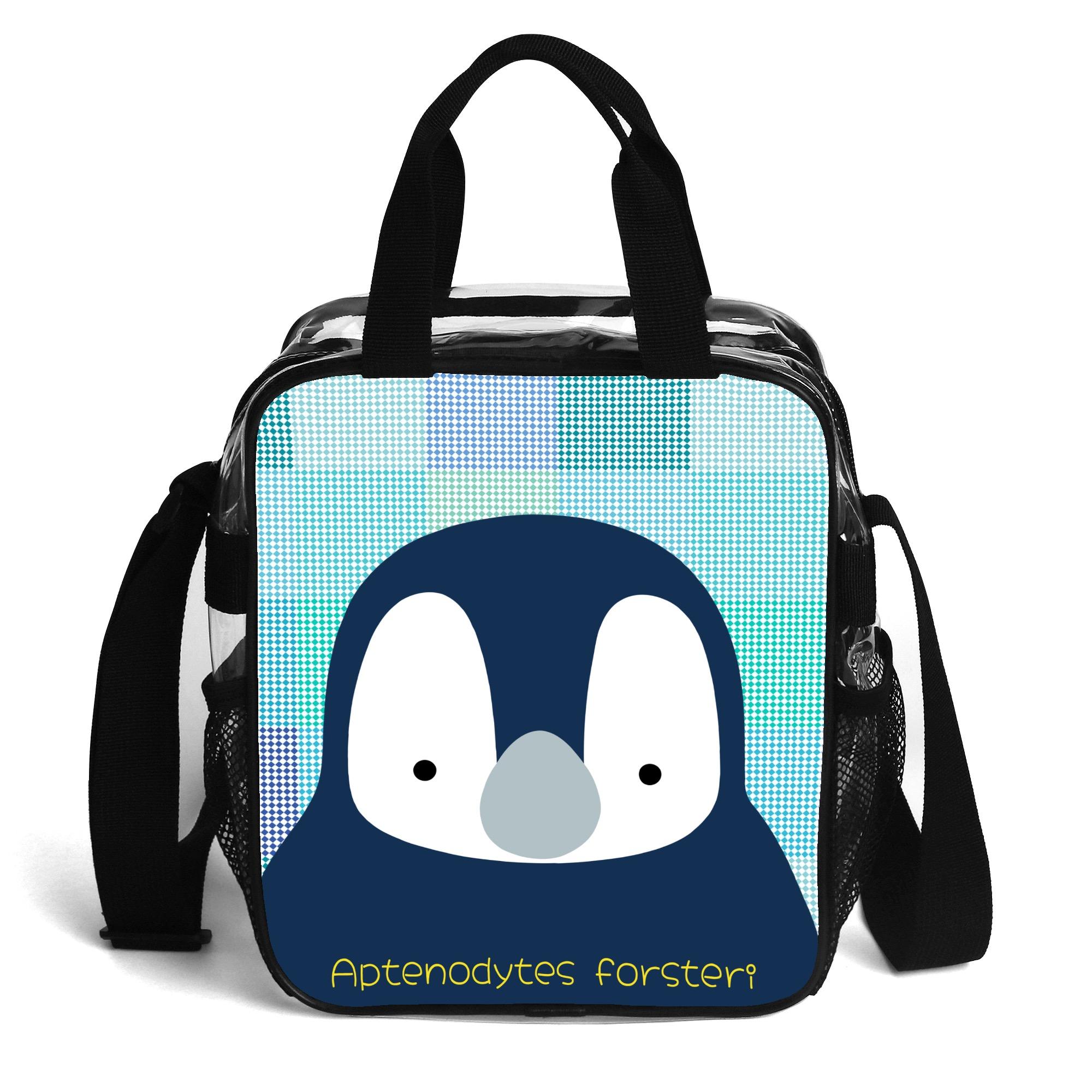 お得なクーポン 送料無料 皇帝ペンギンちゃん～プールのおともに！ クリアバッグ ユニセックス バッグ 動物 防水 プール 新入学 進級 ボーイズ 男の子 男子 ブルー系 cut