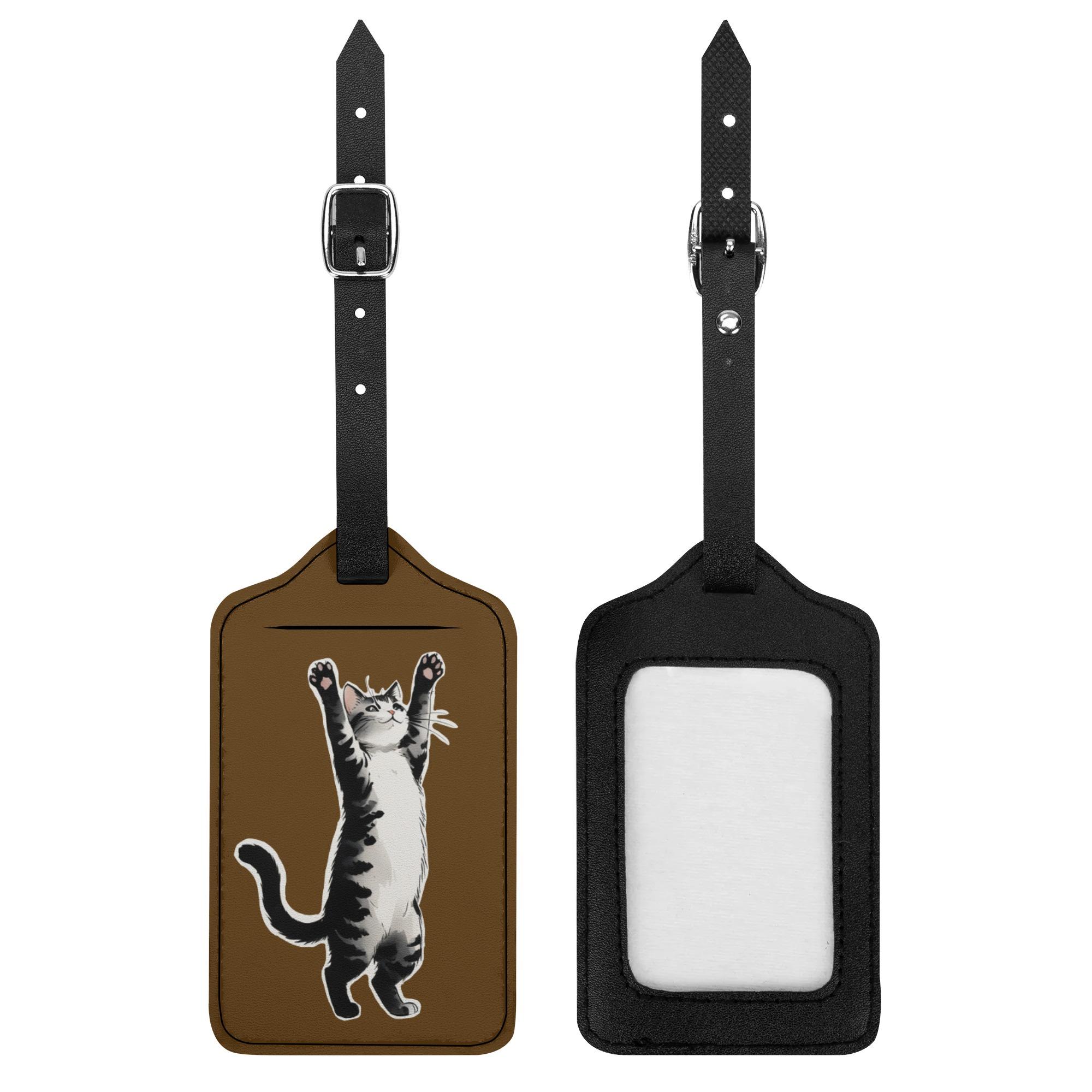 お得なクーポン 送料無料 のび～～るねこちゃん(ラゲッジタグ) ラゲッジタグ ユニセックス アクセサリー 動物 猫 ギフト 贈り物 普段使い leojiro24 ★★★