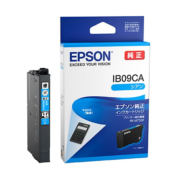 (まとめ) エプソンインクカートリッジ シアン IB09CA 1個 【×5セット】|BONATHIA