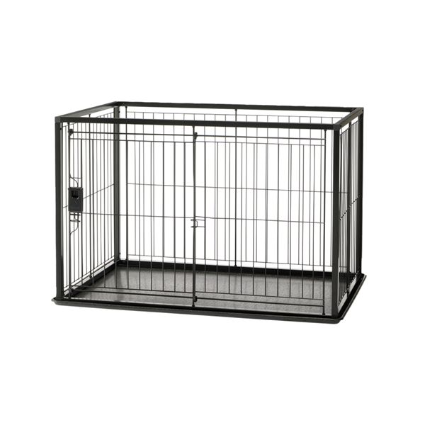 リッチェル インテリアペットサークル 90-60 黒いこと 犬猫備品