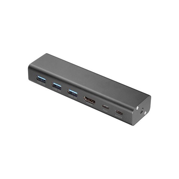 サンワサプライ 木製天板取付用USB+HDMIドッキングステーション EMR-LCOP1