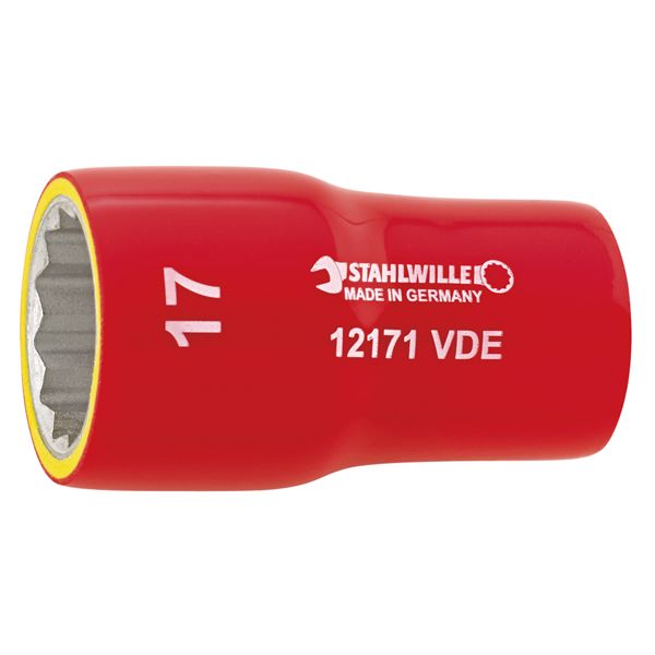 STAHLWILLE スタビレー 3/8SQ 1000V絶縁ソケット 13mm 12171VDE-13