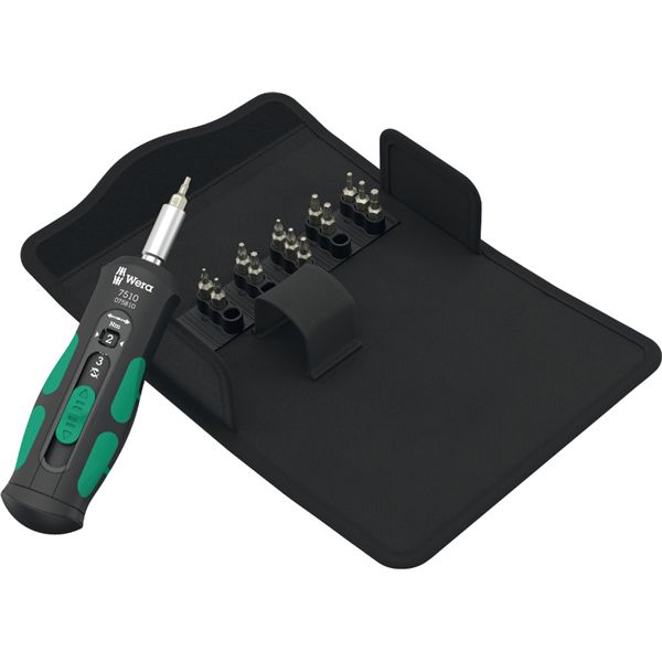 WERA ヴェラ 14点組 1／4DR Kraftformクラフトフォーム スピードトルクレンチ1.0-3.0Nm・ビットセット 075840