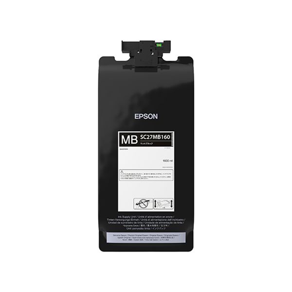 EPSON エプソン SC27MB160インキ薬莢 引っ敷き黒いこと 【完全無欠品】 インクカートリッジ-PCサプライ・消耗品-パソコン・周辺機器
